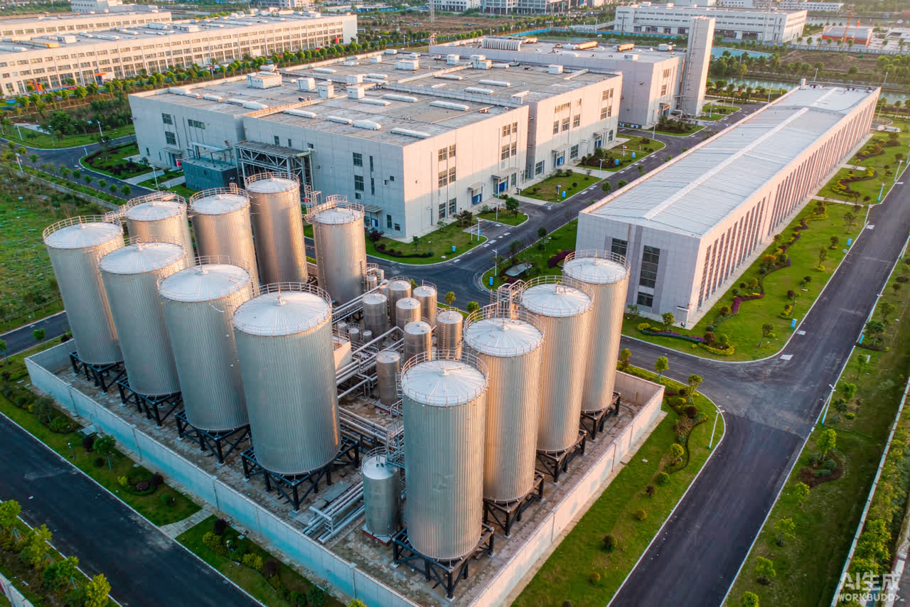 Plant overview — aerial or main gate